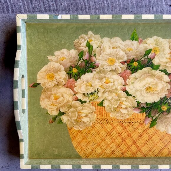 Annie Modica Roses Serving Tray - Picture 5 of 10